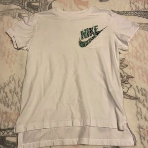 White Nike Tee w/ pocket